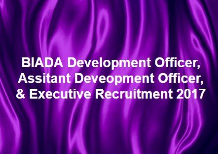 BIADA Development Officer, Assitant Deveopment Officer, & Executive Recruitment 2017
