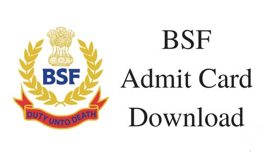 BSF Group B Admit Card Download link 2022